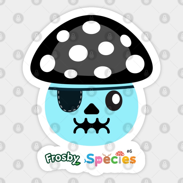 Frosby Species Pet #6 Sticker by Frosby